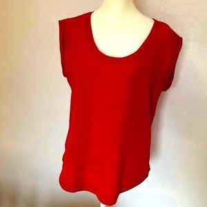 J. Crew Short Sleeve Loose Fit Blouse Size 6